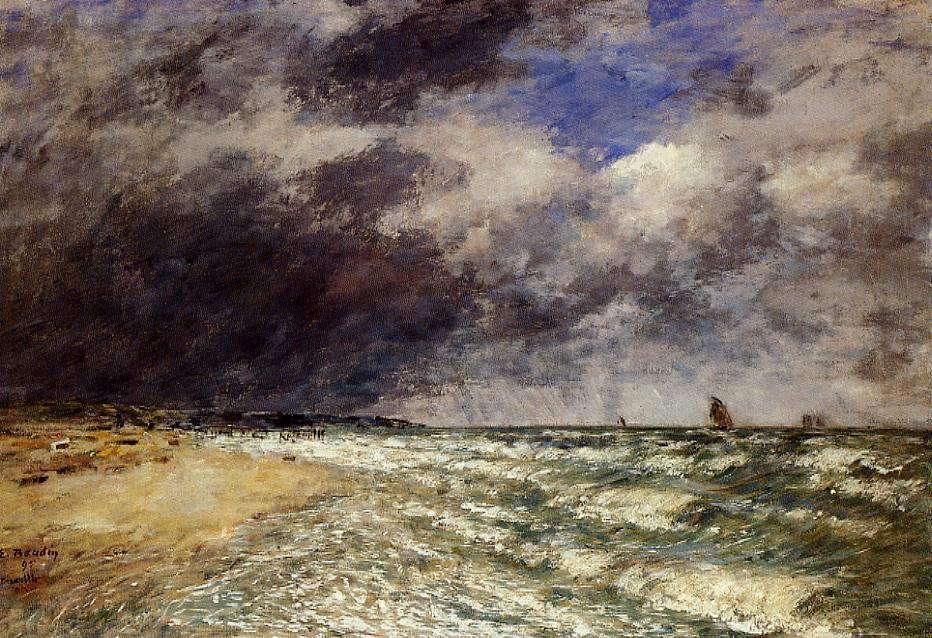 Eugene Boudin Canvas Paintings